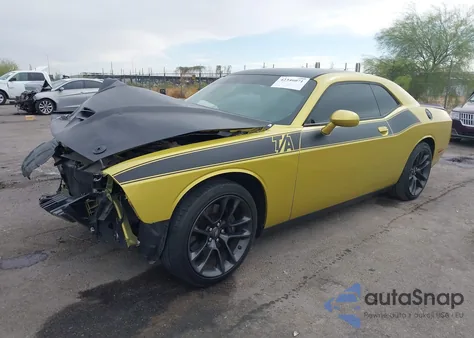 2021 Dodge Challenger R/T z USA, uszkodzony, nr VIN 2C3CDZBT5MH635251